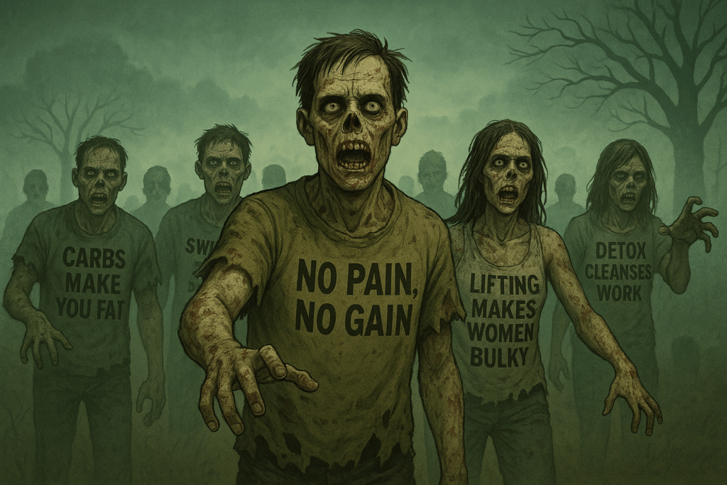Zombies with workout myths